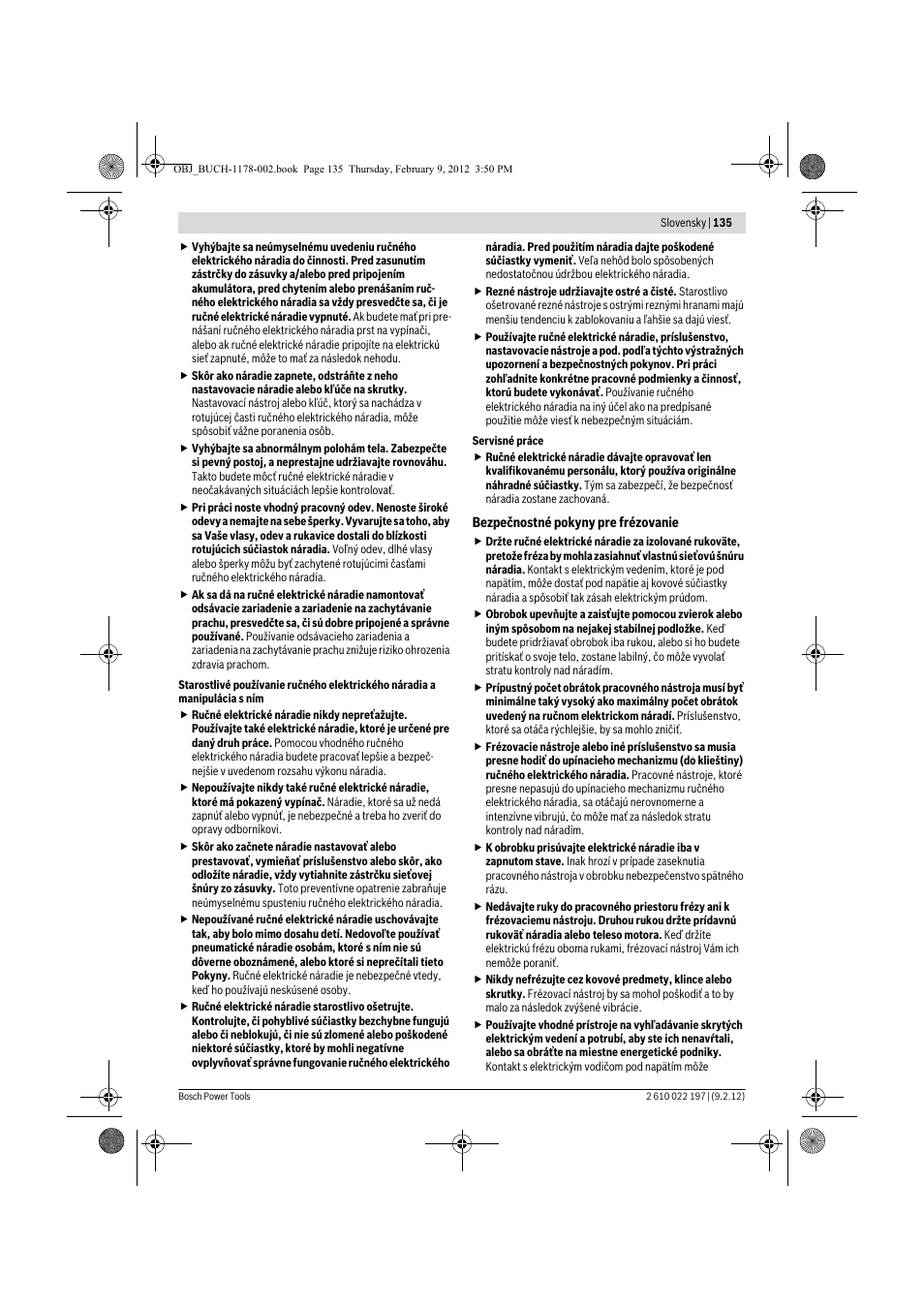Bosch GMF 1600 CE Professional User Manual | Page 135 / 255