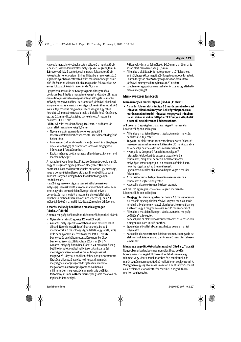 Bosch GMF 1600 CE Professional User Manual | Page 149 / 255