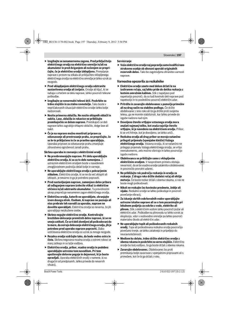 Bosch GMF 1600 CE Professional User Manual | Page 197 / 255