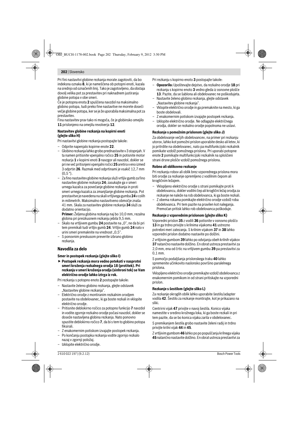 Bosch GMF 1600 CE Professional User Manual | Page 202 / 255