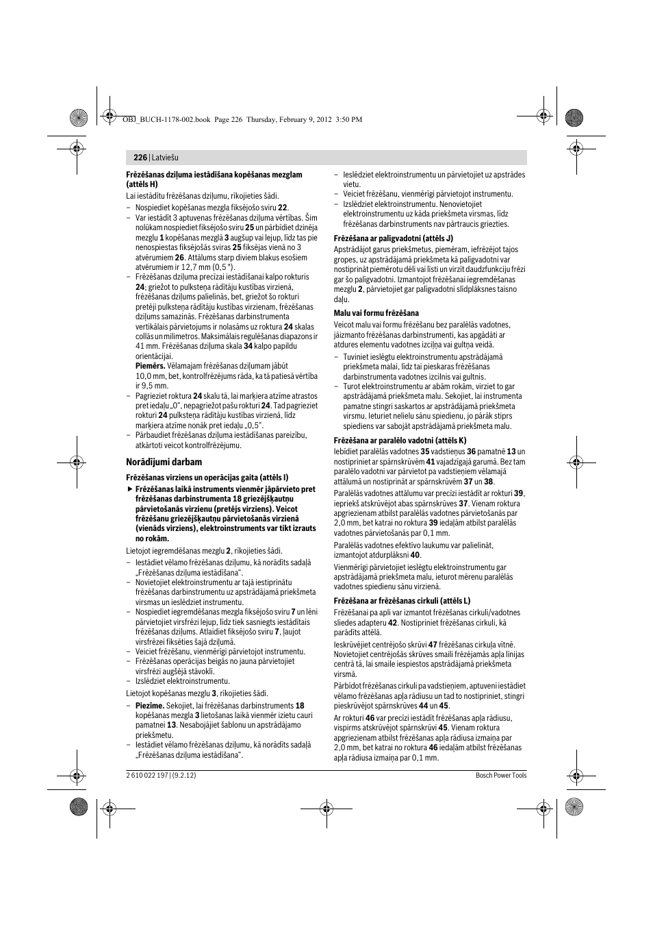 Bosch GMF 1600 CE Professional User Manual | Page 226 / 255