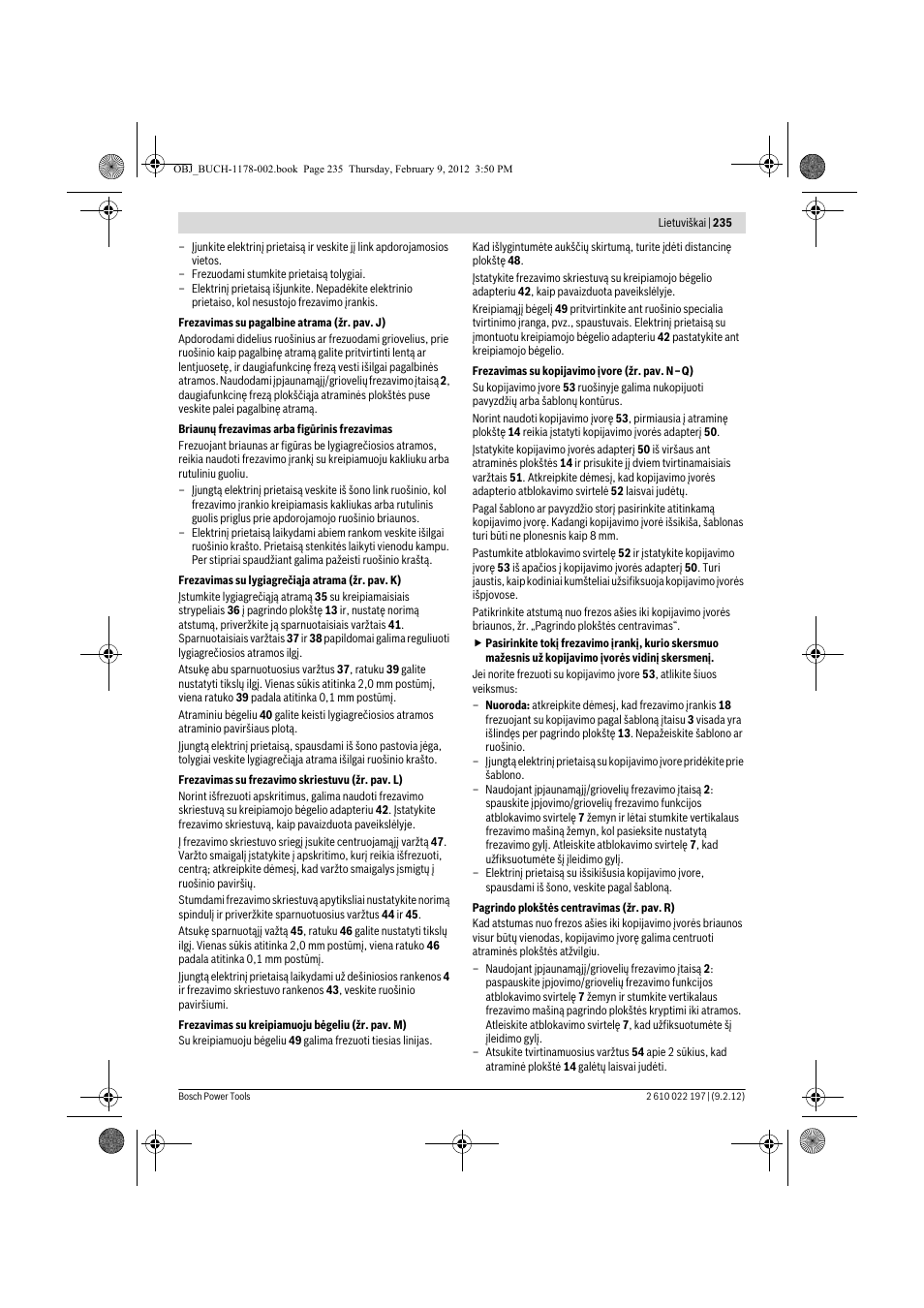 Bosch GMF 1600 CE Professional User Manual | Page 235 / 255