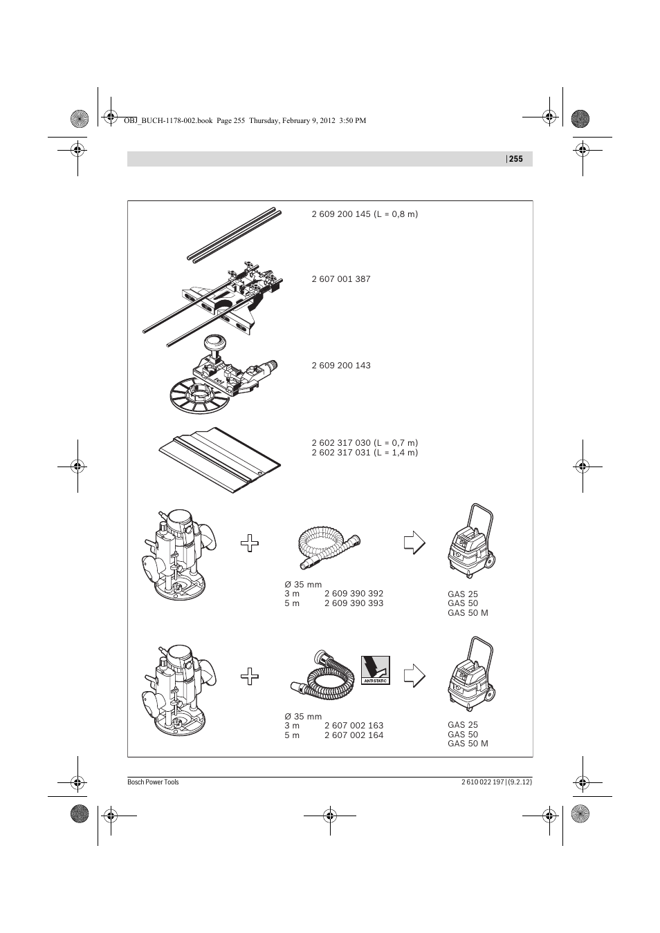 Bosch GMF 1600 CE Professional User Manual | Page 255 / 255