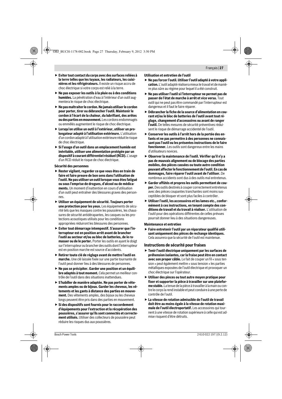 Bosch GMF 1600 CE Professional User Manual | Page 27 / 255