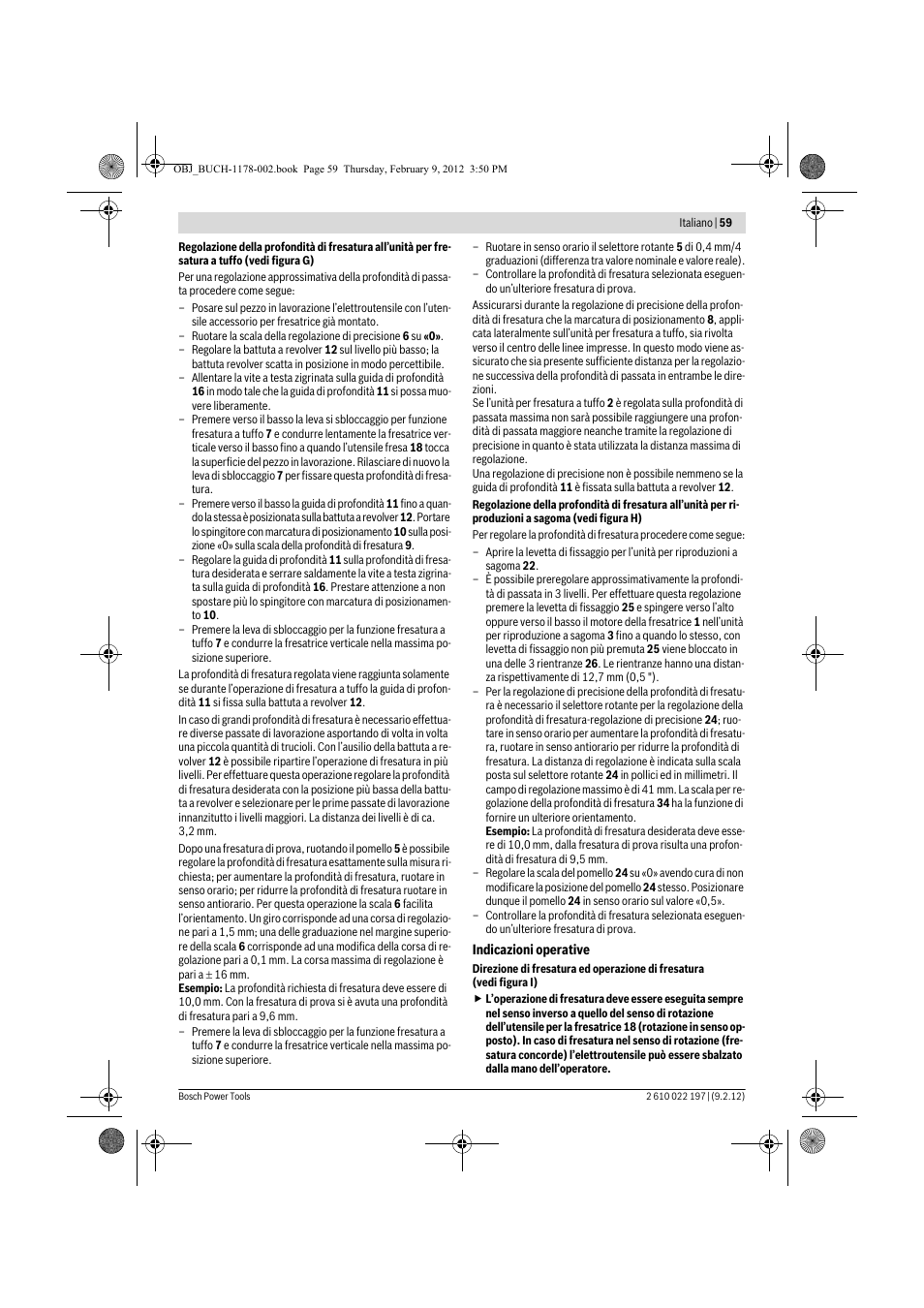 Bosch GMF 1600 CE Professional User Manual | Page 59 / 255