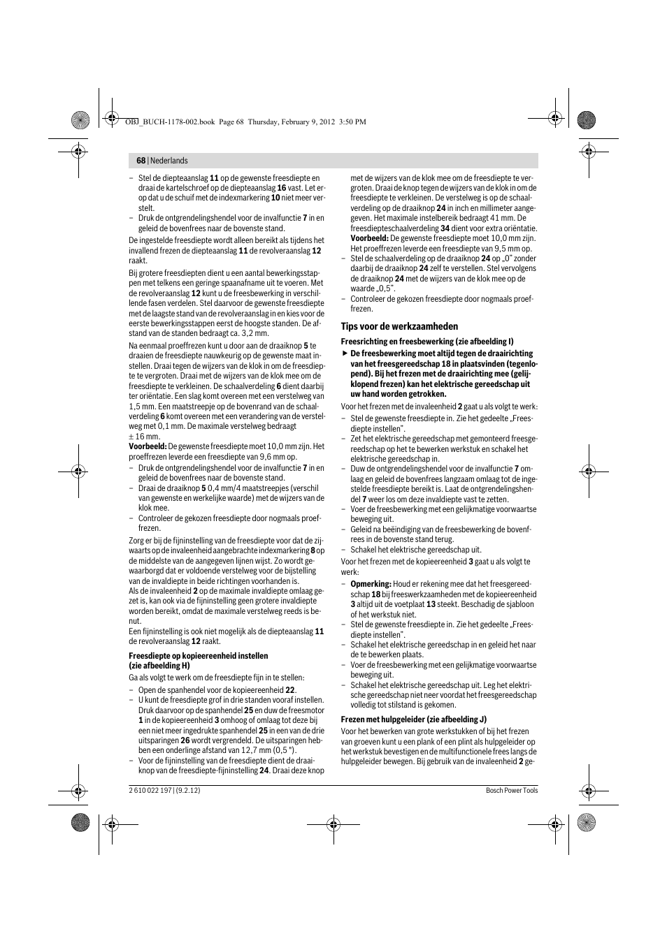 Bosch GMF 1600 CE Professional User Manual | Page 68 / 255
