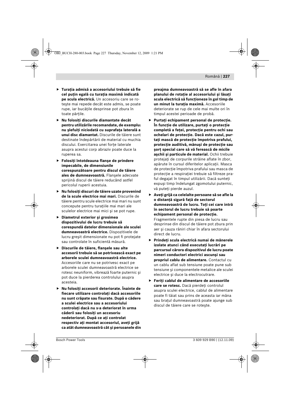 Bosch GWS Professional 24-300 User Manual | Page 227 / 337