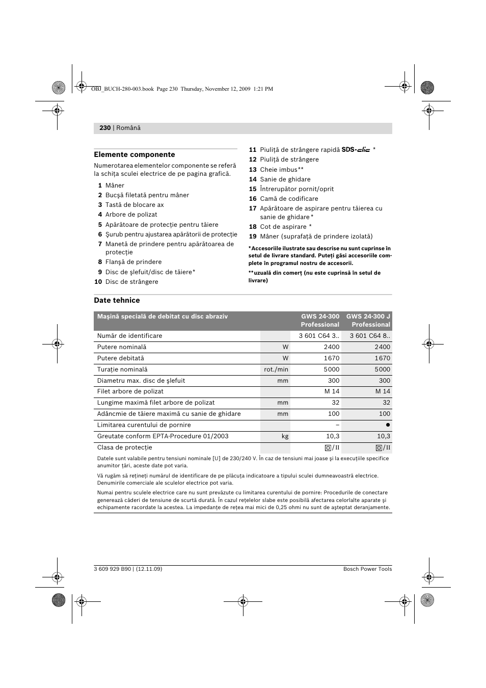 Bosch GWS Professional 24-300 User Manual | Page 230 / 337