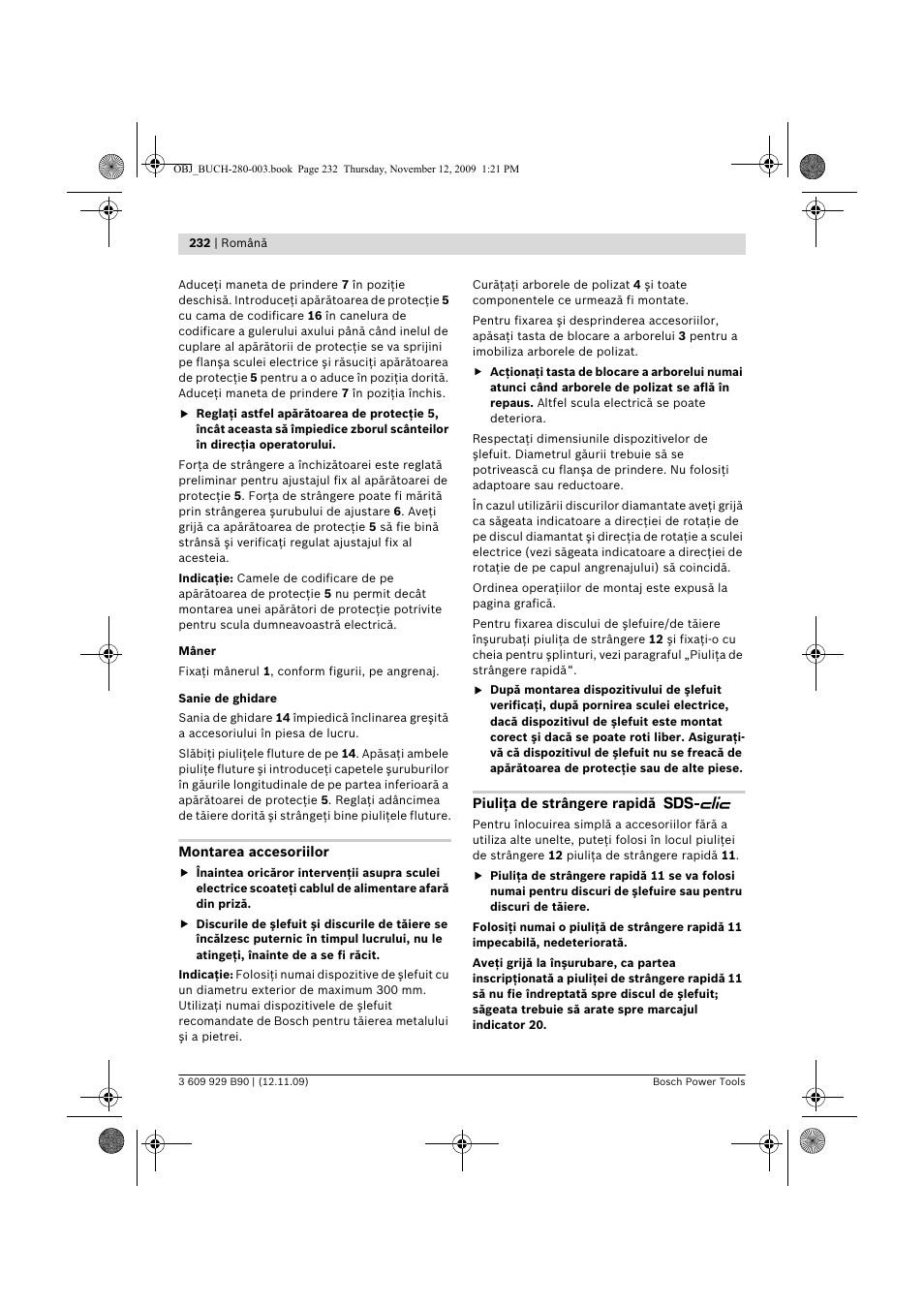 Bosch GWS Professional 24-300 User Manual | Page 232 / 337
