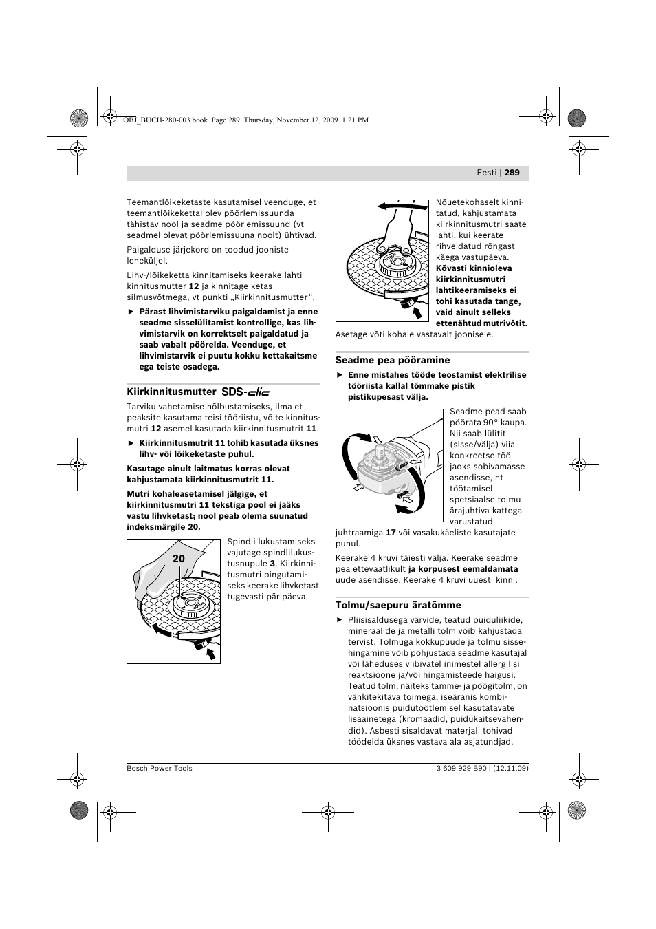 Bosch GWS Professional 24-300 User Manual | Page 289 / 337