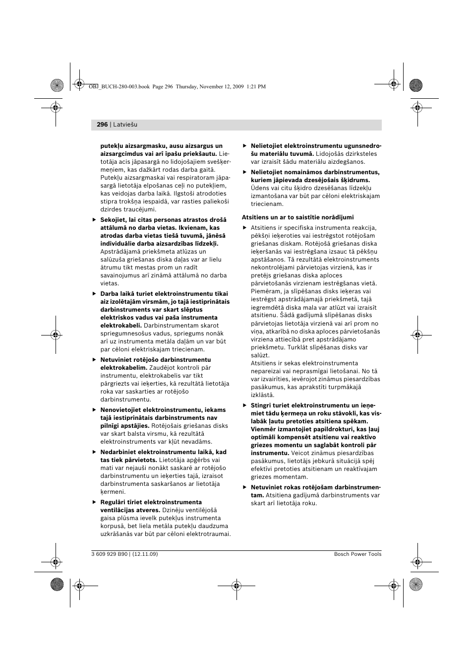 Bosch GWS Professional 24-300 User Manual | Page 296 / 337
