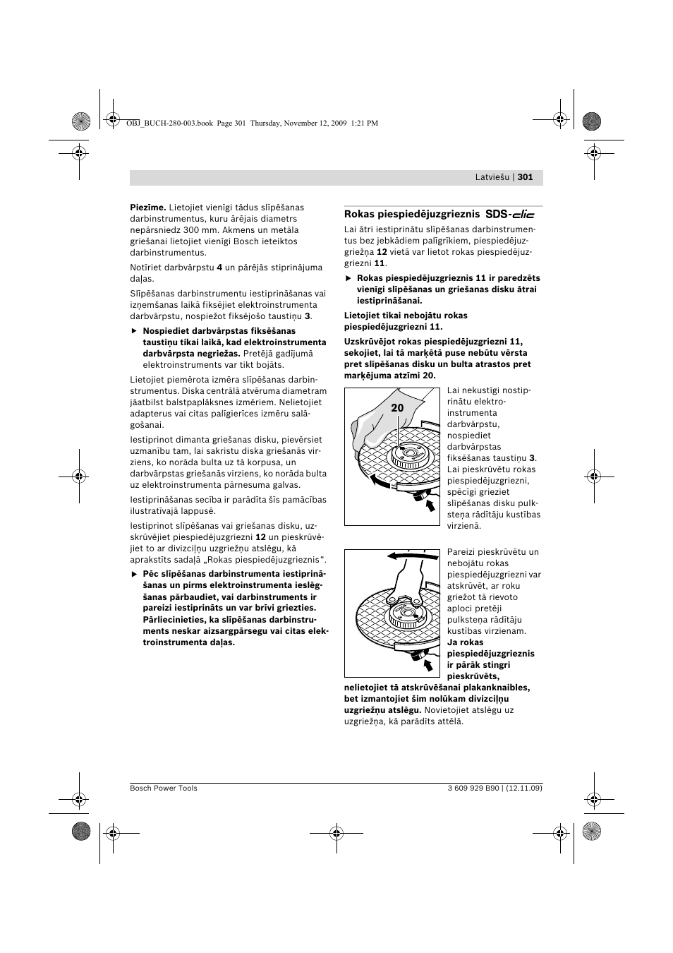 Bosch GWS Professional 24-300 User Manual | Page 301 / 337