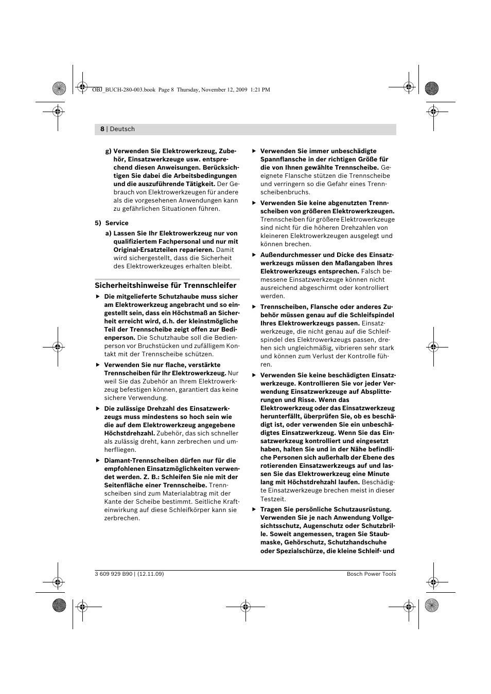 Bosch GWS Professional 24-300 User Manual | Page 8 / 337