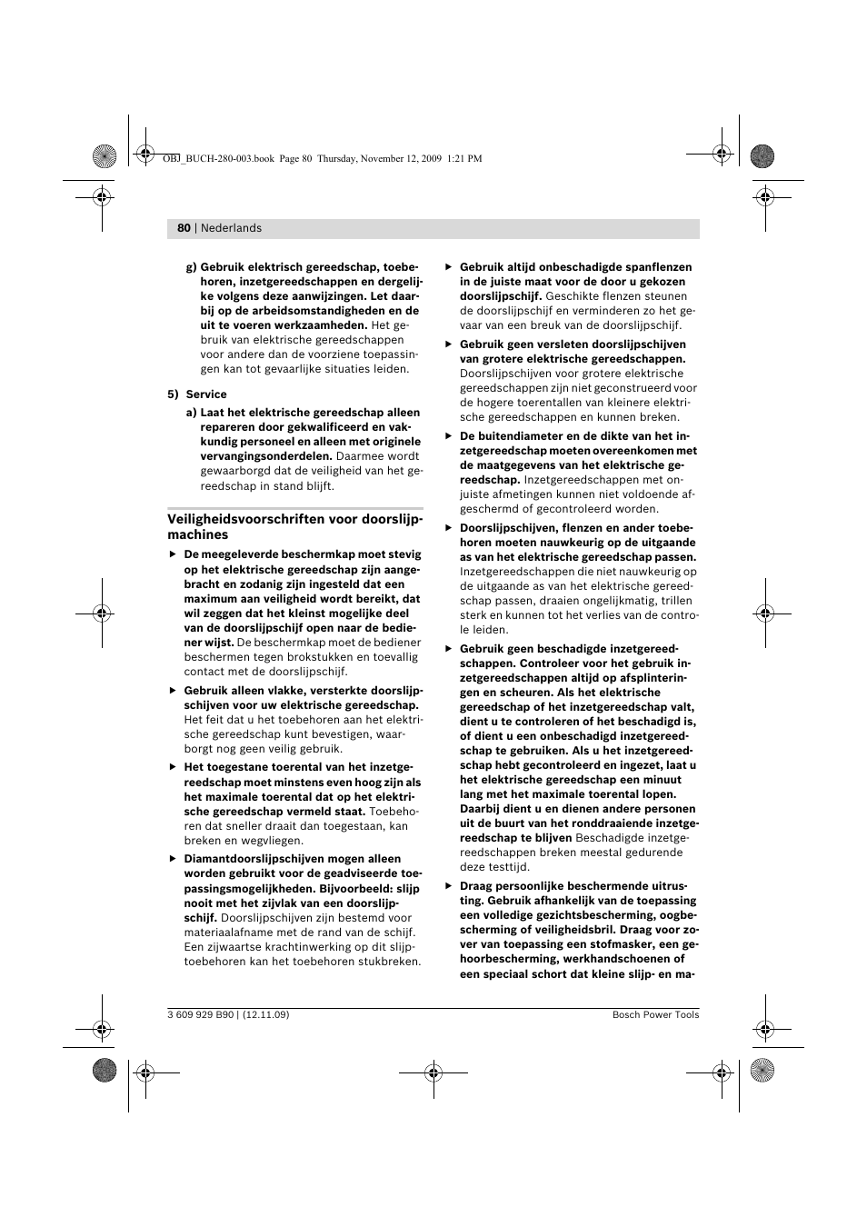 Bosch GWS Professional 24-300 User Manual | Page 80 / 337