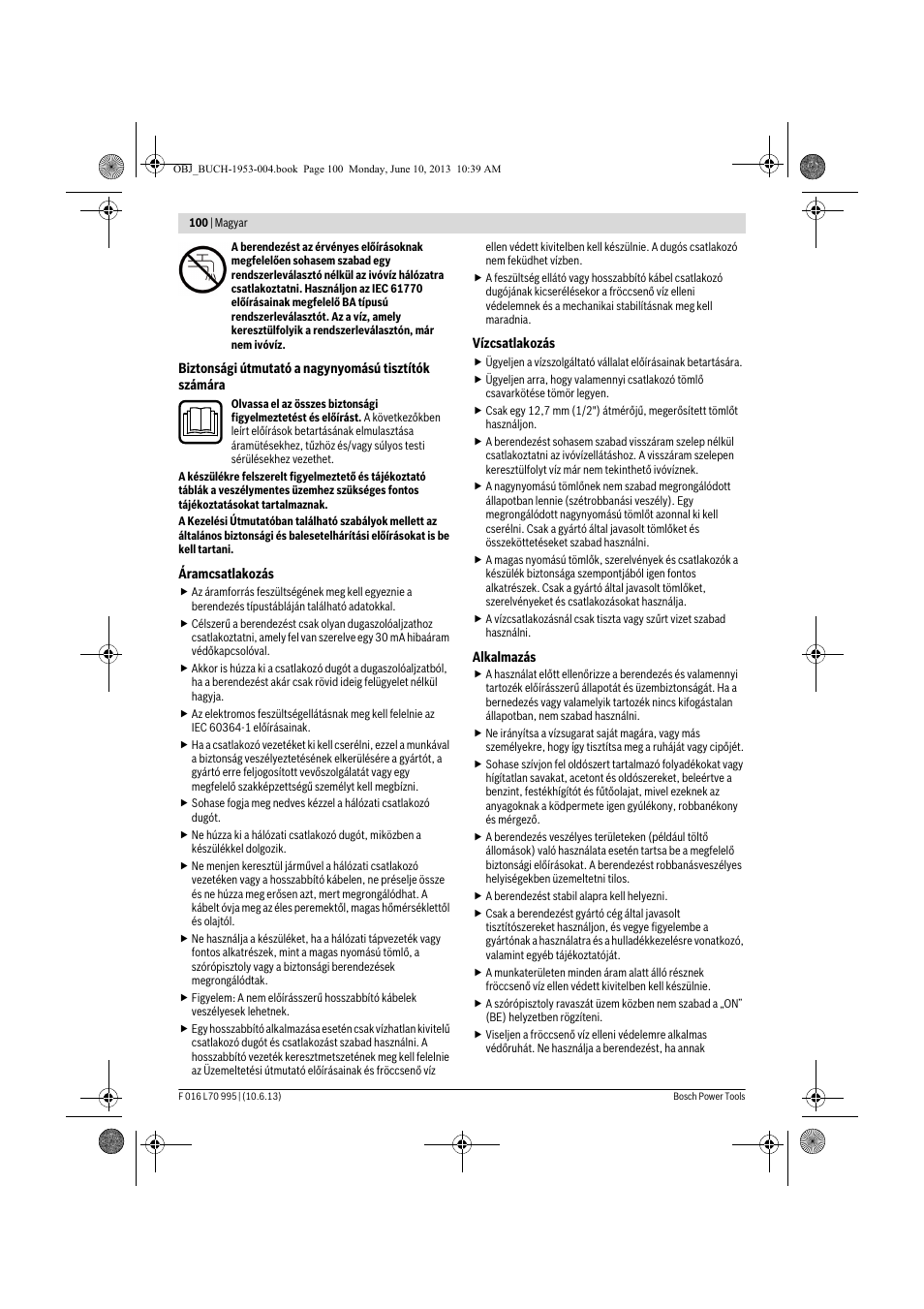 Bosch AQT 35-12 User Manual | Page 100 / 205