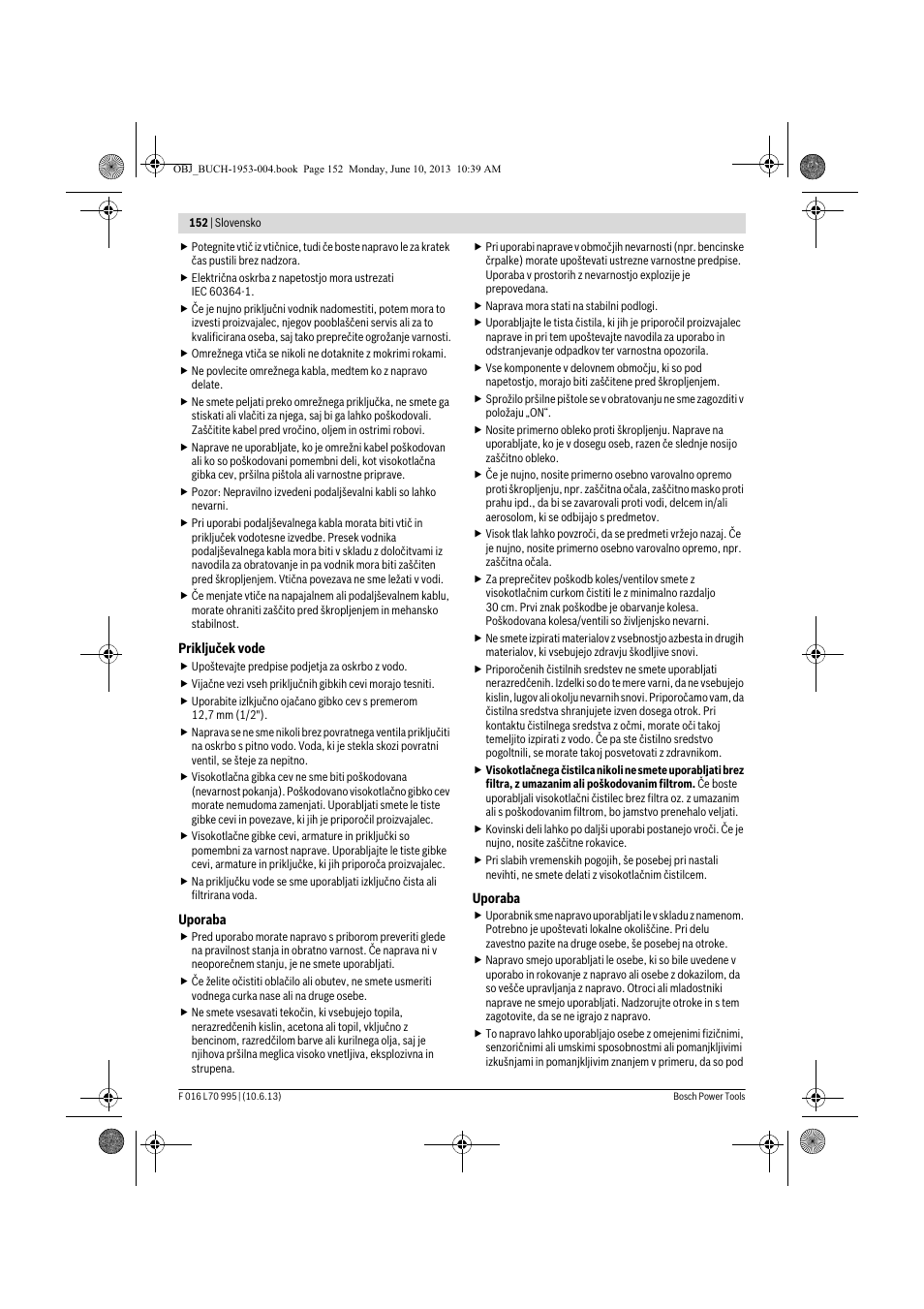 Bosch AQT 35-12 User Manual | Page 152 / 205