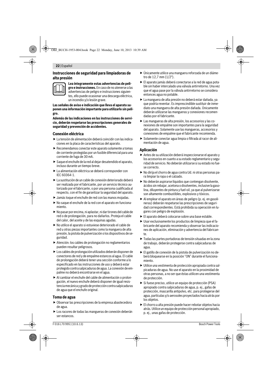Bosch AQT 35-12 User Manual | Page 22 / 205