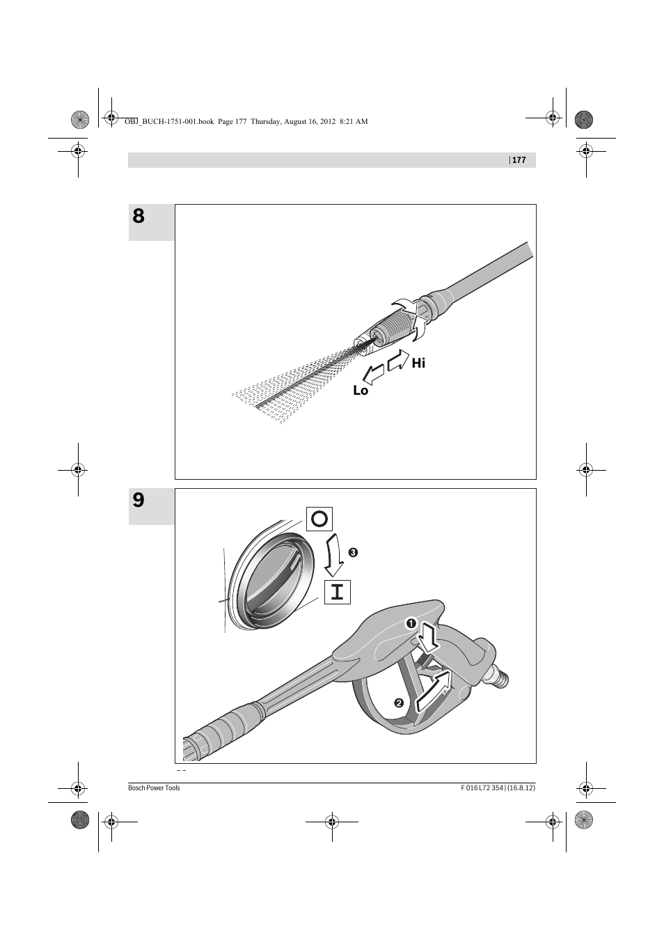 Bosch GHP 5-13 C User Manual | Page 177 / 178