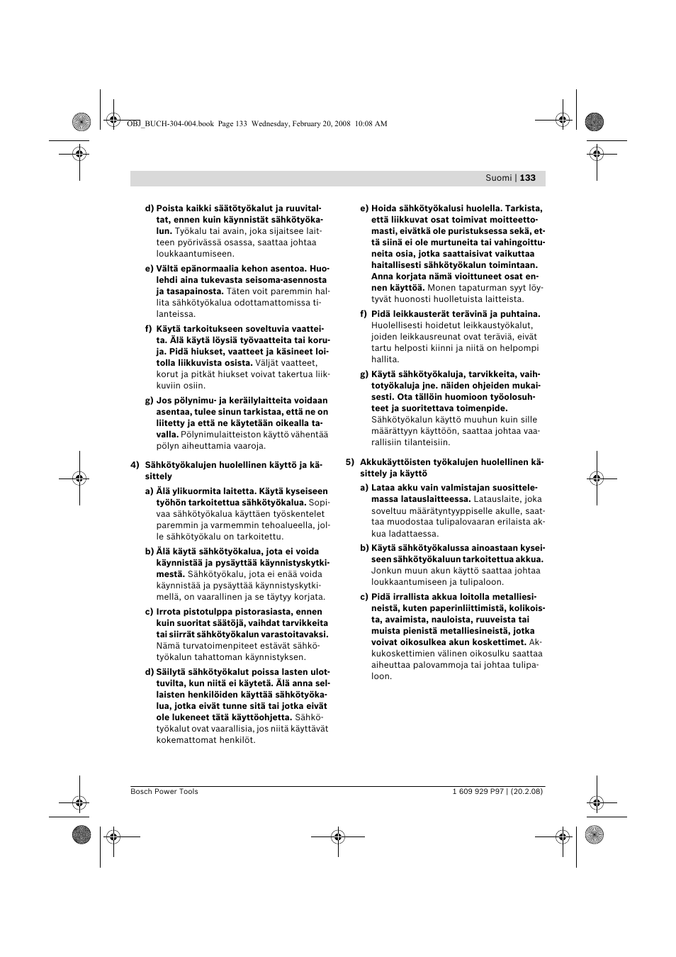 Bosch GKS 36 V-LI Professional User Manual | Page 133 / 349