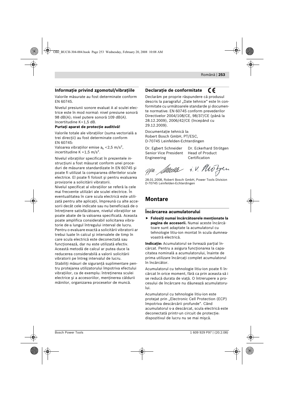 Montare | Bosch GKS 36 V-LI Professional User Manual | Page 253 / 349