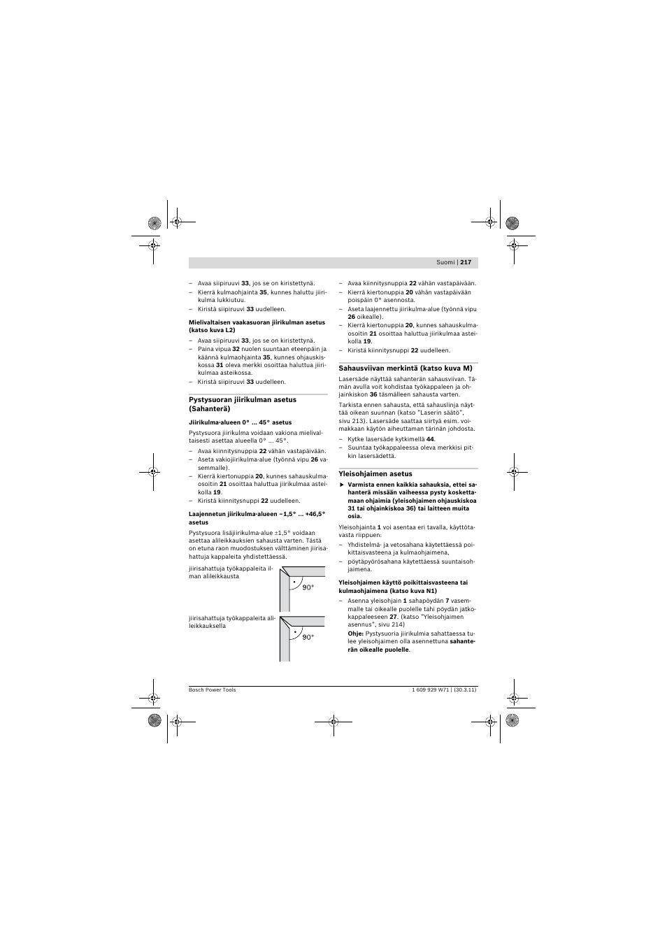 Bosch PPS 7S User Manual | Page 217 / 537