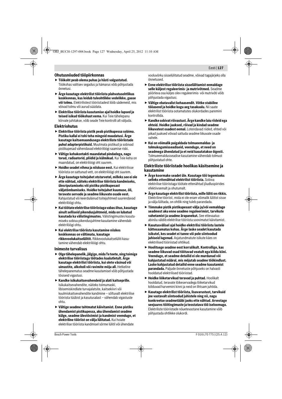 Bosch AHS 45-16 User Manual | Page 127 / 144