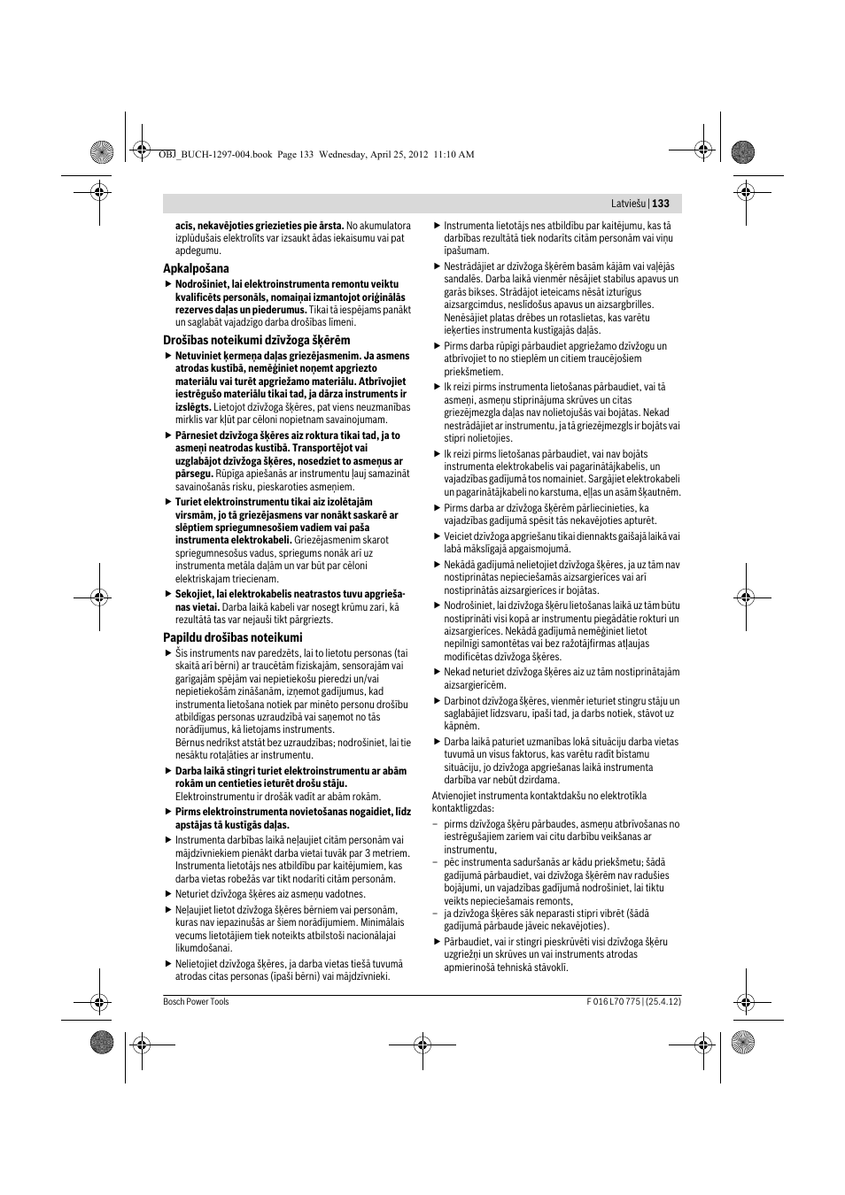 Bosch AHS 45-16 User Manual | Page 133 / 144