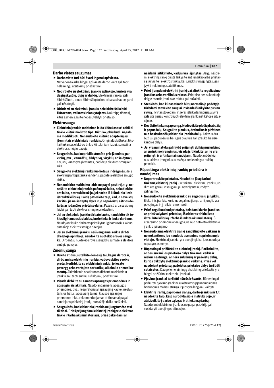 Bosch AHS 45-16 User Manual | Page 137 / 144