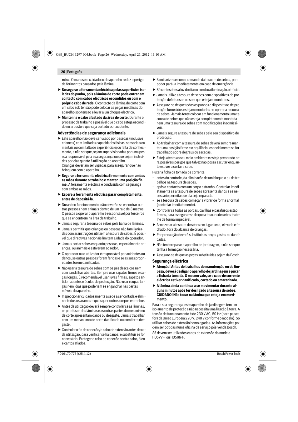 Bosch AHS 45-16 User Manual | Page 26 / 144