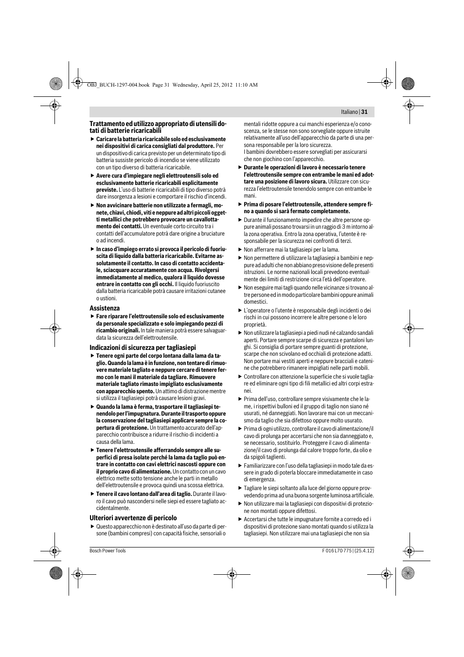 Bosch AHS 45-16 User Manual | Page 31 / 144