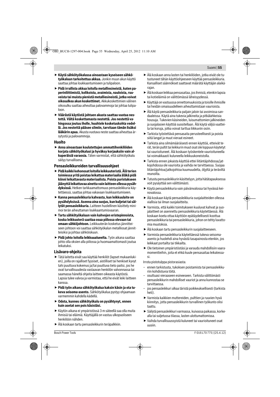 Bosch AHS 45-16 User Manual | Page 55 / 144