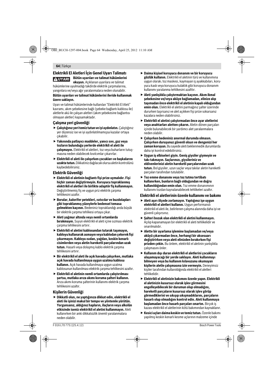 Bosch AHS 45-16 User Manual | Page 64 / 144