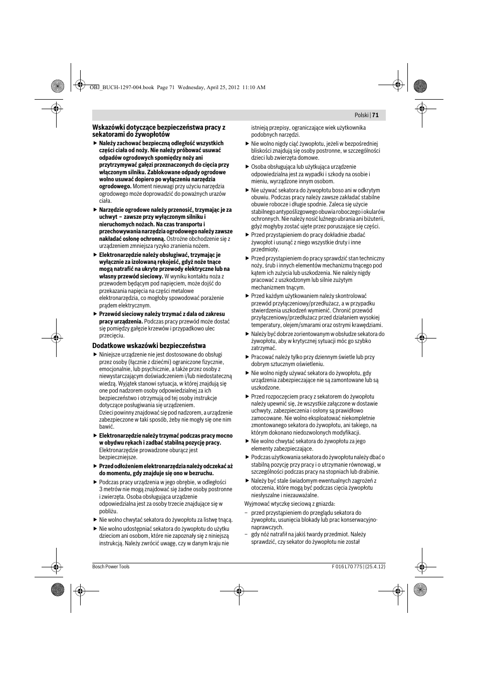 Bosch AHS 45-16 User Manual | Page 71 / 144