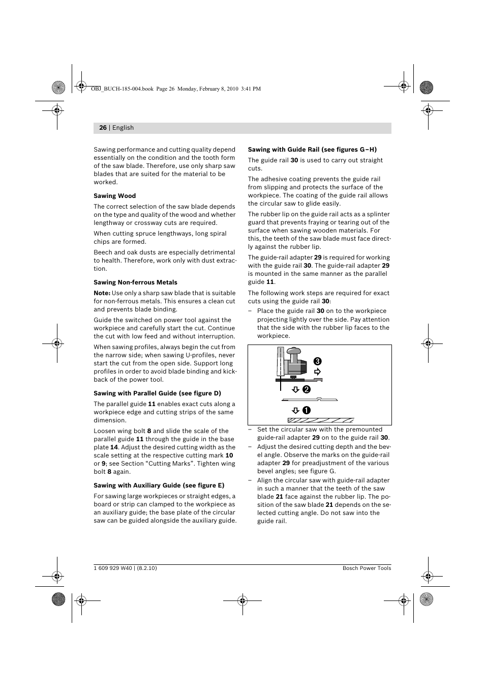 Bosch GKS 160 Professional User Manual | Page 26 / 333