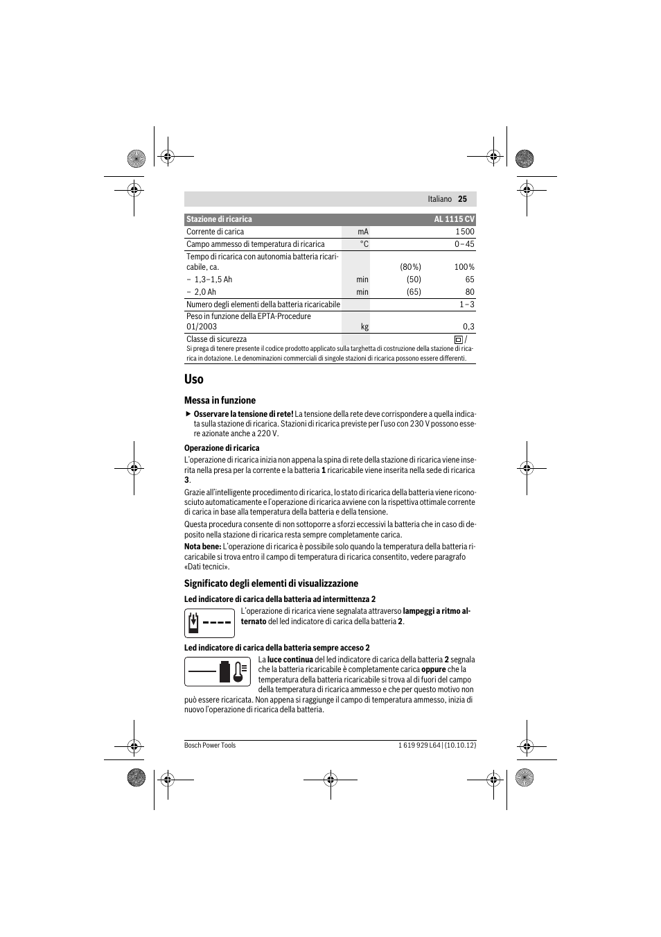 Bosch AL 1115 CV User Manual | Page 25 / 108