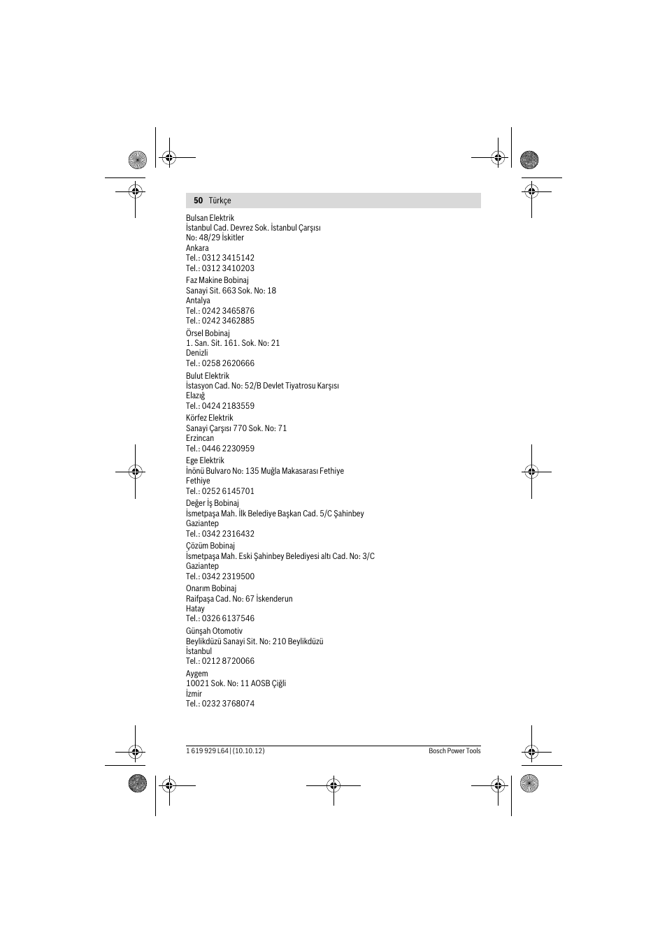 Bosch AL 1115 CV User Manual | Page 50 / 108