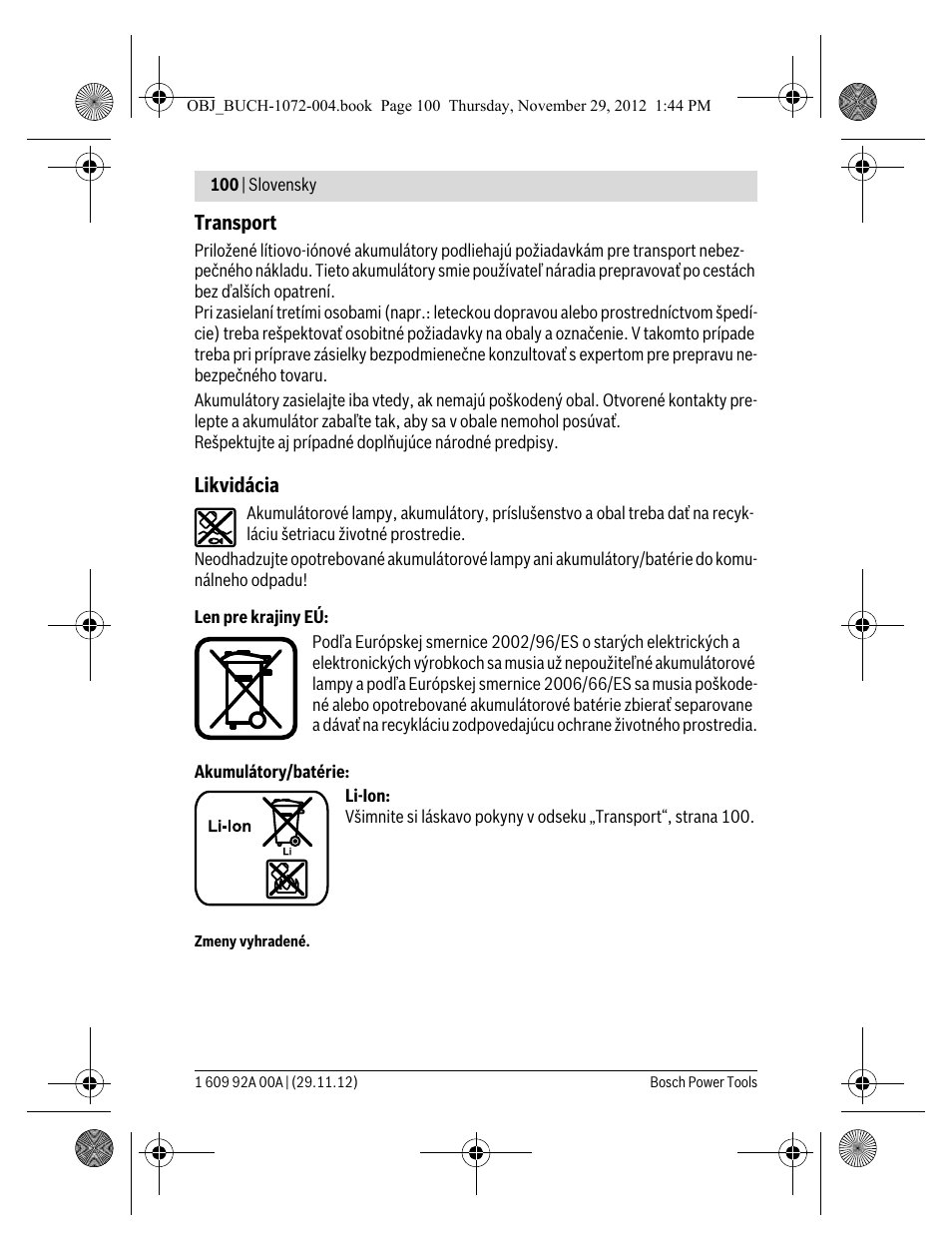 Bosch GLI 10,8 V-LI Professional User Manual | Page 100 / 177