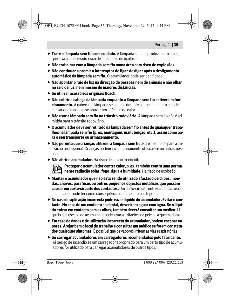 Bosch GLI 10,8 V-LI Professional User Manual | Page 35 / 177