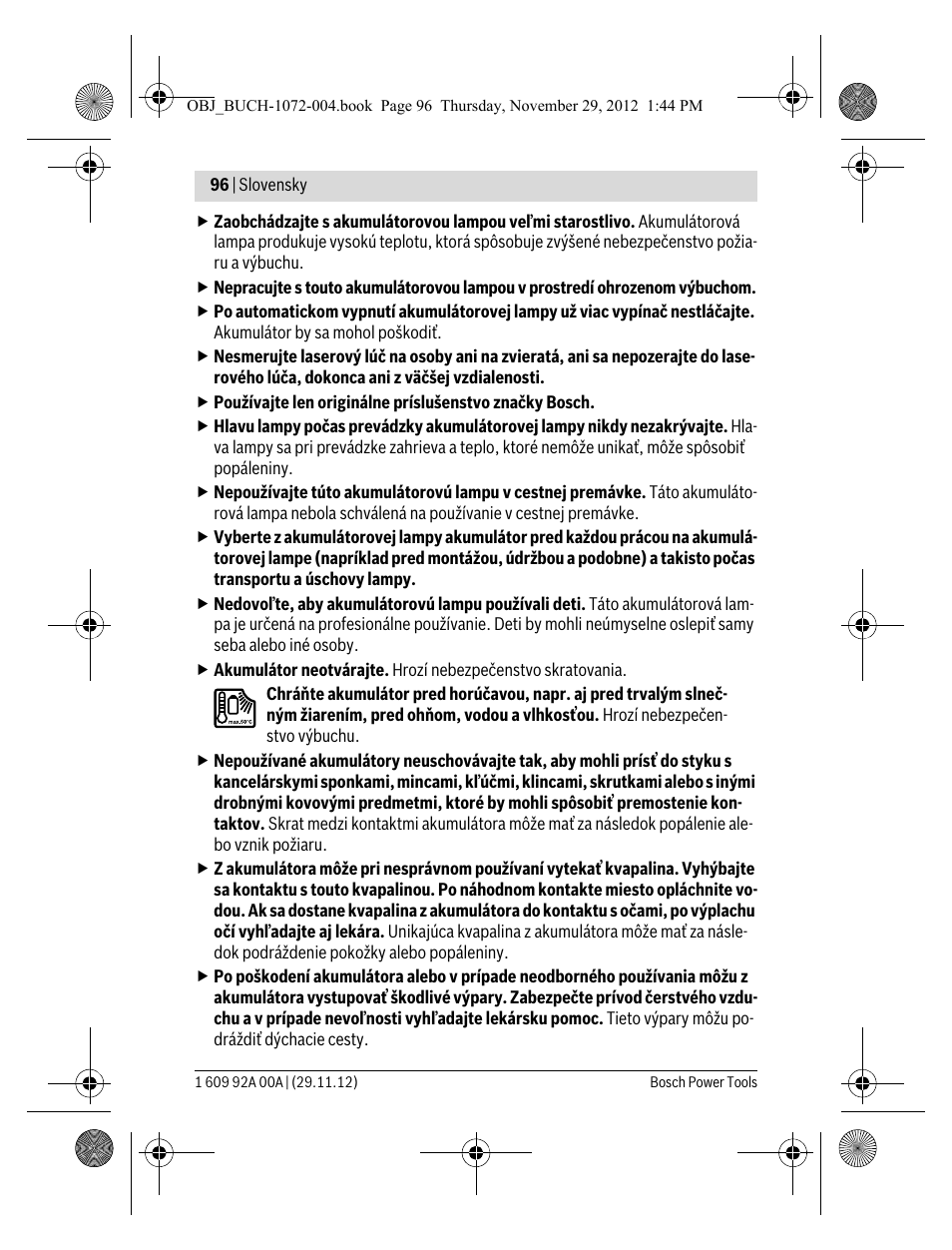 Bosch GLI 10,8 V-LI Professional User Manual | Page 96 / 177
