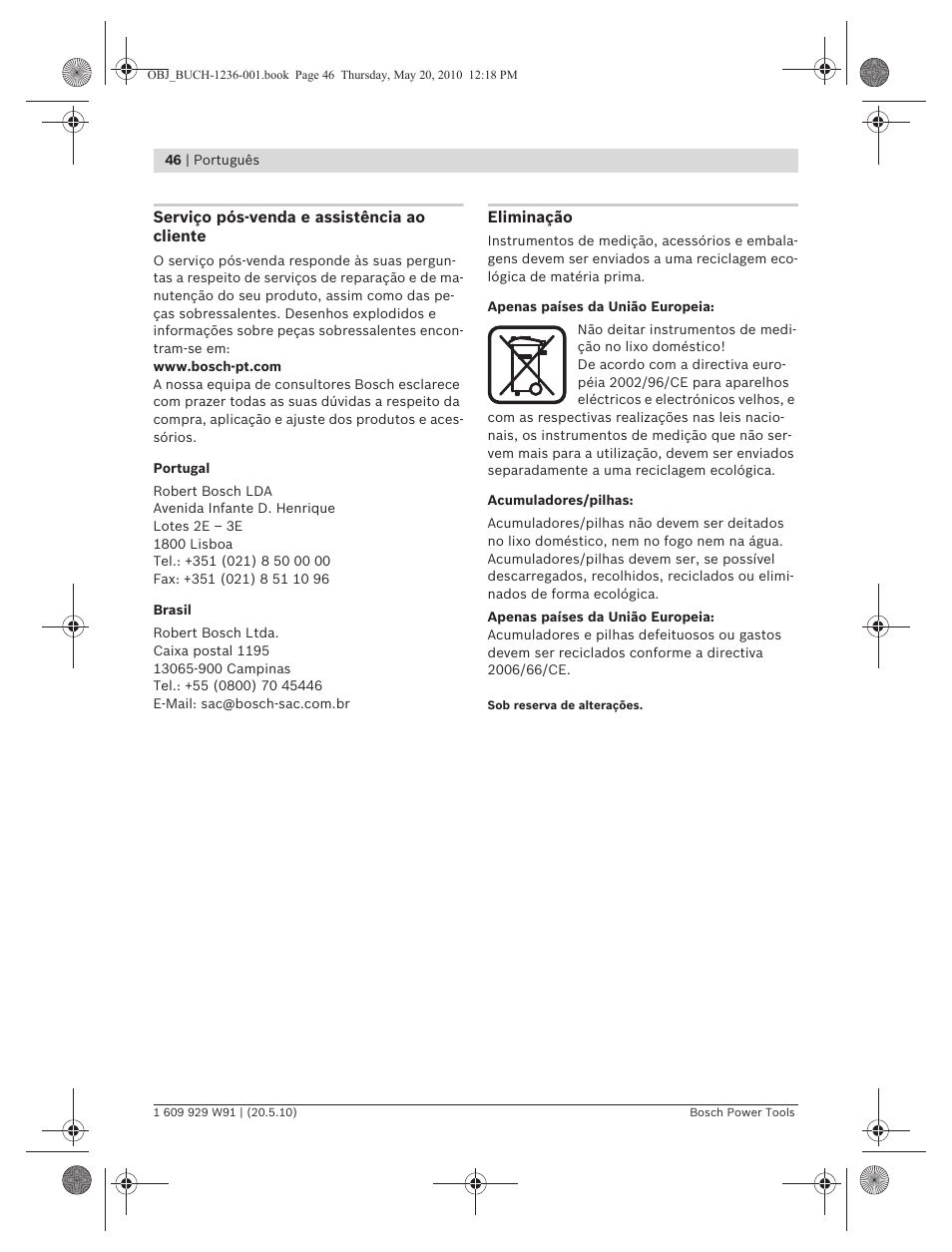 Bosch GLL 2 Professional User Manual | Page 46 / 217