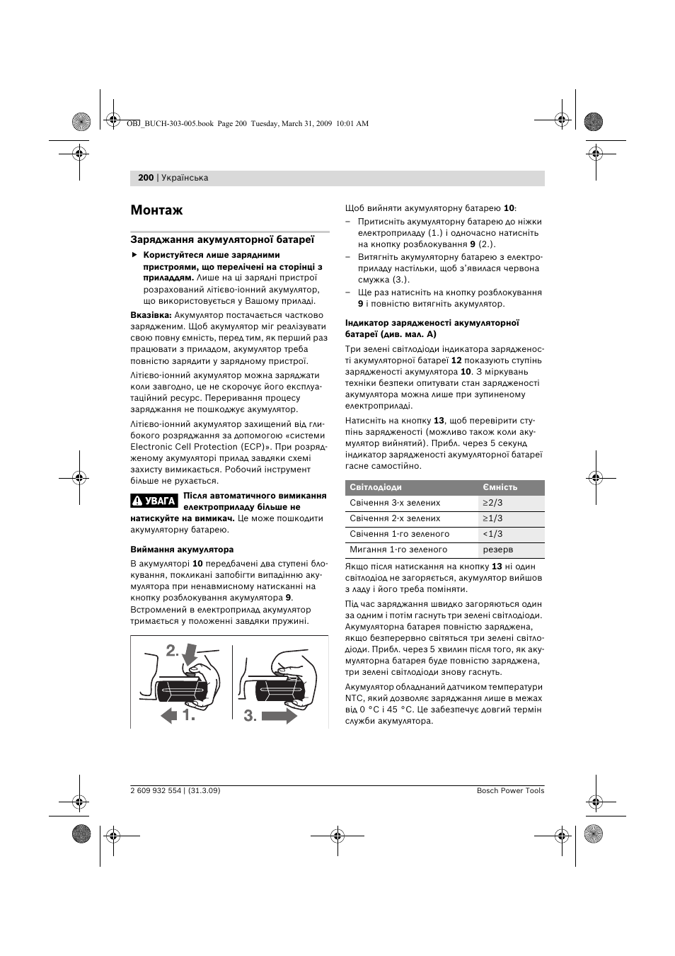 Монтаж | Bosch GSA 36 V-LI Professional User Manual | Page 200 / 289