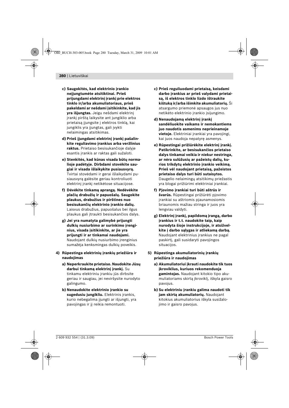 Bosch GSA 36 V-LI Professional User Manual | Page 280 / 289