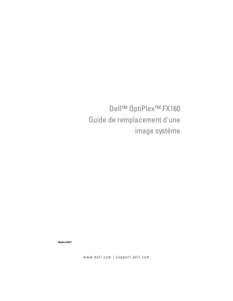 Dell OptiPlex FX160 User Manual | Page 45 / 132
