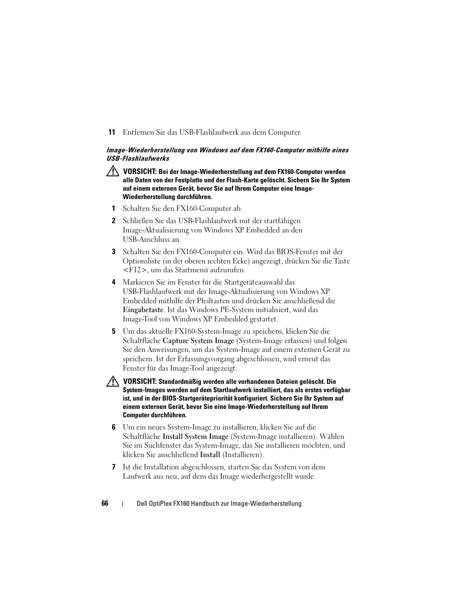 Dell OptiPlex FX160 User Manual | Page 66 / 132