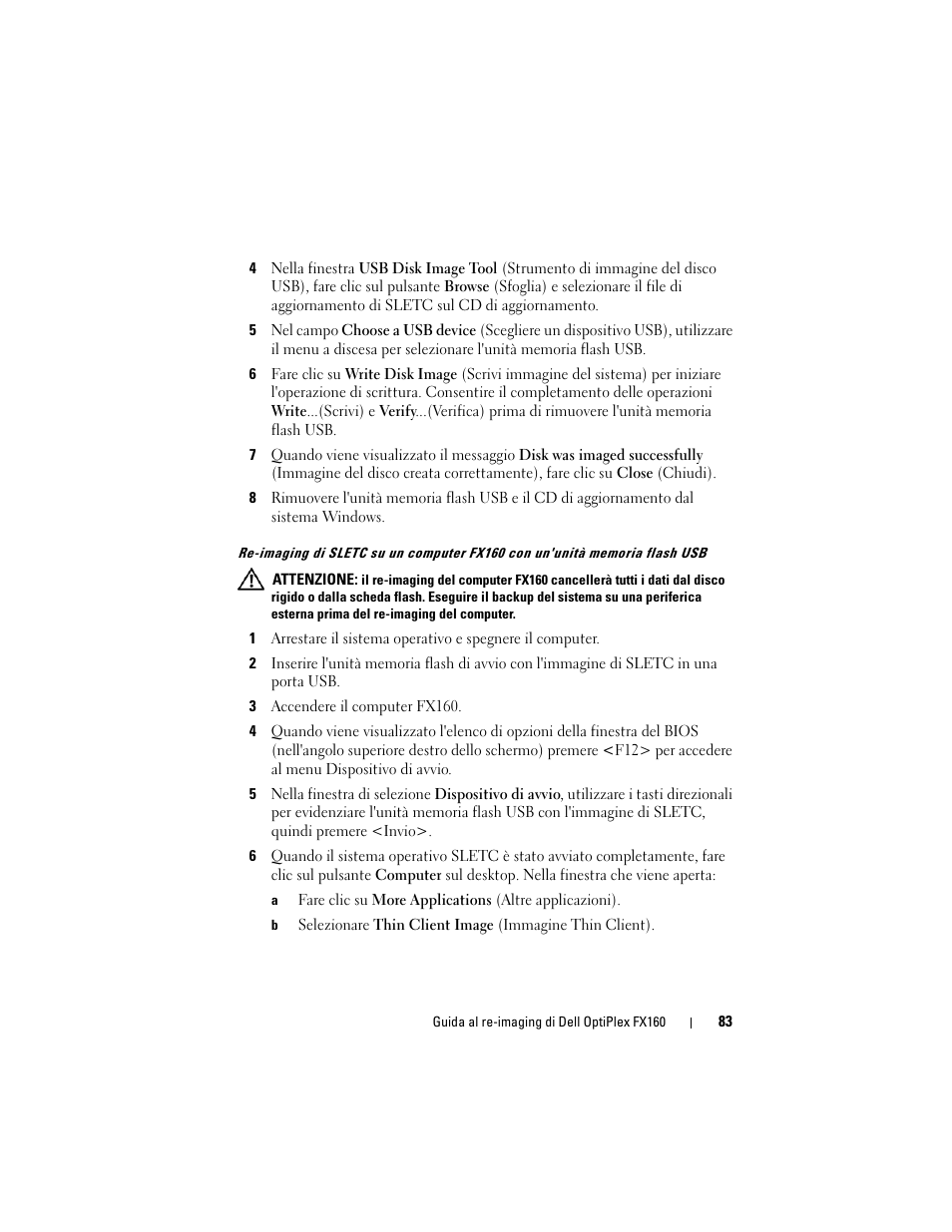 Dell OptiPlex FX160 User Manual | Page 83 / 132