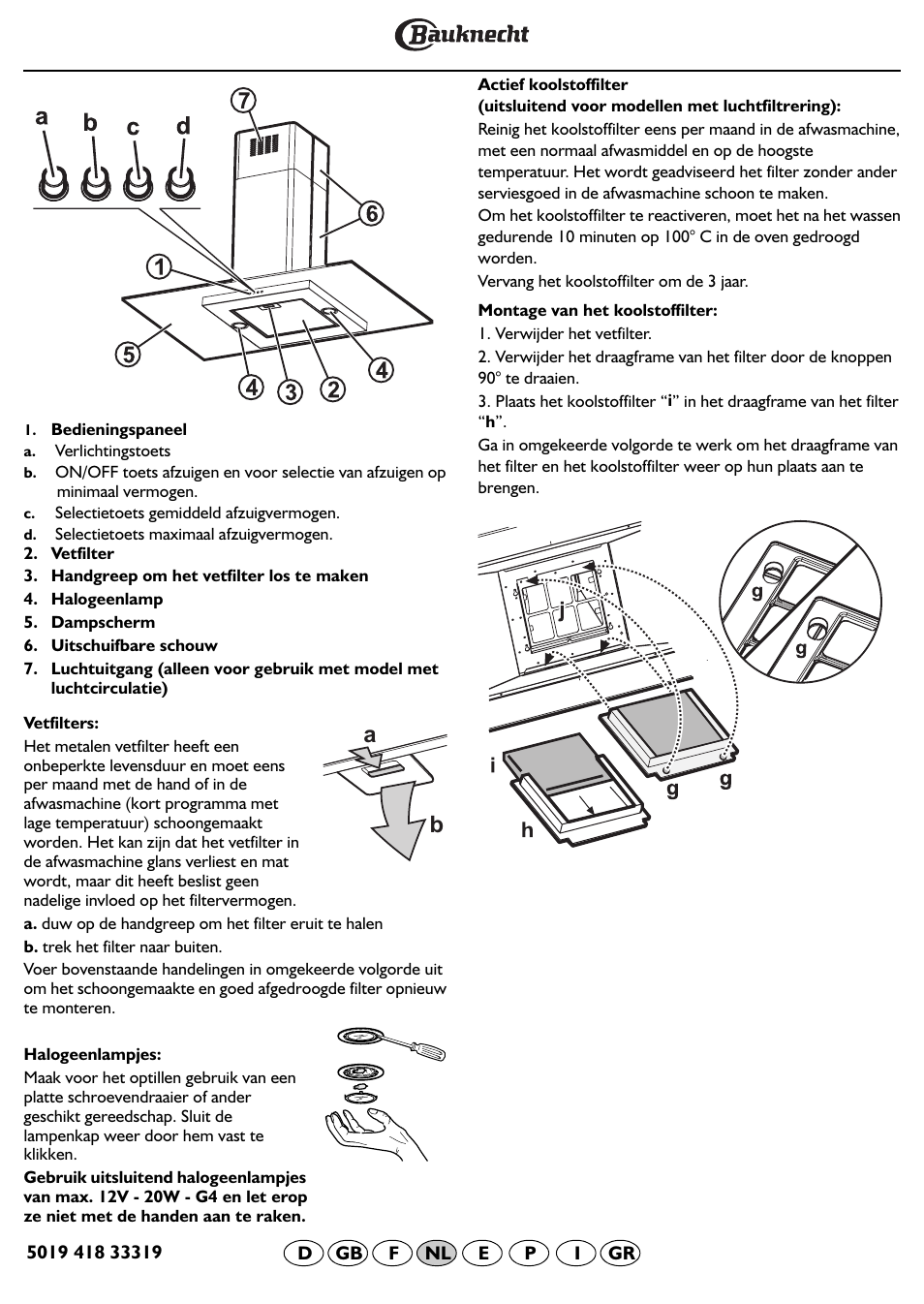 BAUKNECHT DDG 3690 IN User Manual | Page 16 / 32