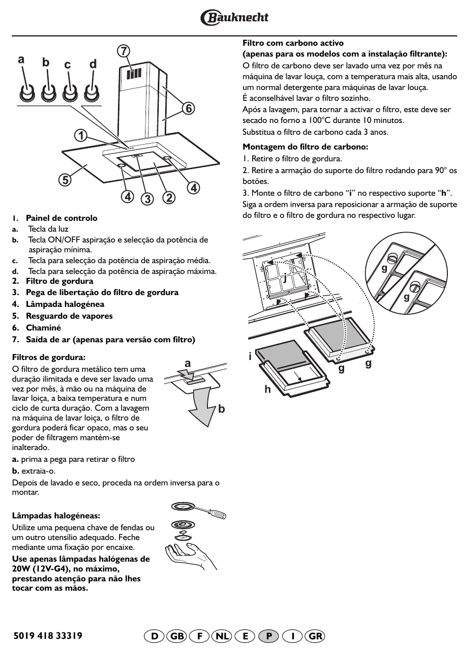 BAUKNECHT DDG 3690 IN User Manual | Page 22 / 32