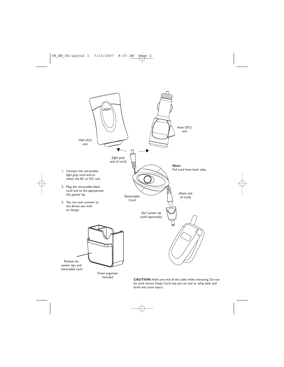 iGo ps002650001 Everywhere Car and Wall Charger User Manual | Page 2 / 2