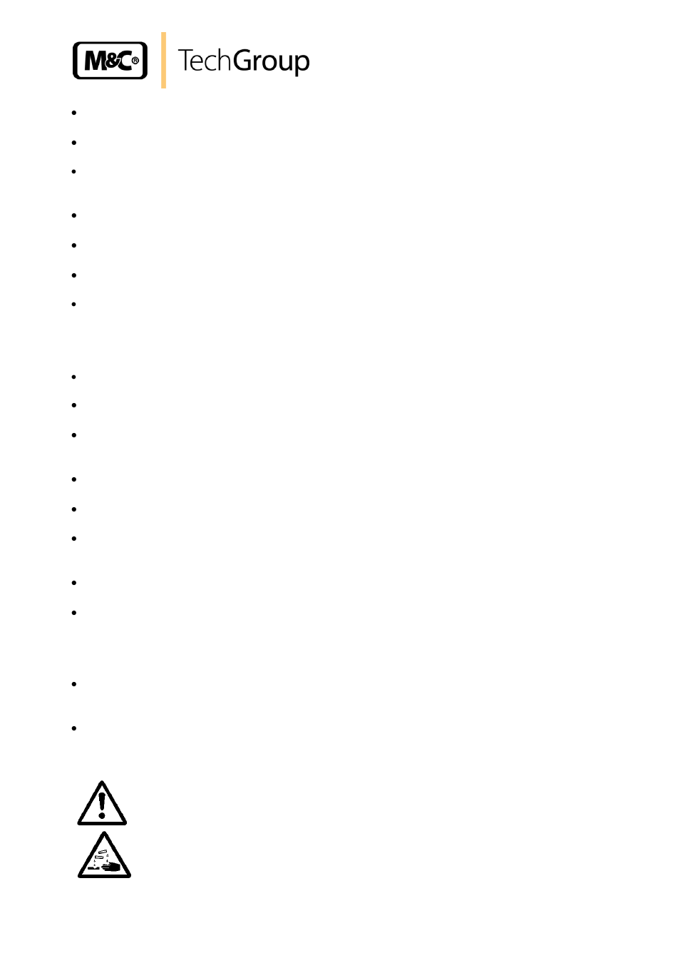 Exchange of the valve plates, Cleaning | M&C TechGroup MP47_D Operator's manual User Manual | Page 19 / 22