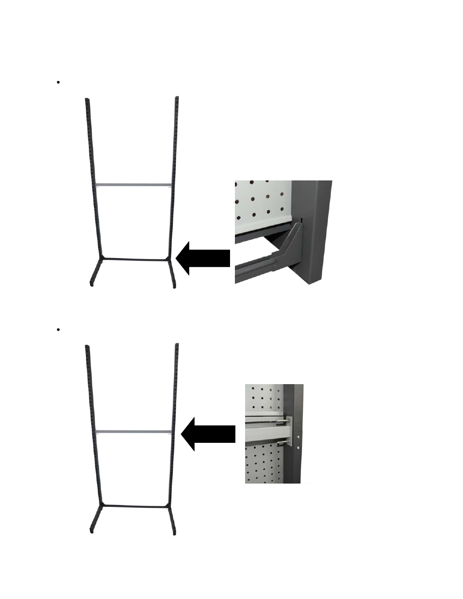 Manhattan 813501 Pegwall Gondola Display Starter Kit - Installation Instructions User Manual | Page 2 / 7